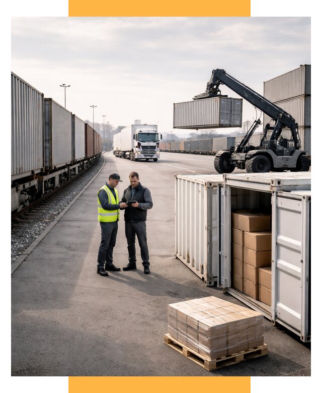 Международные мультимодальные перевозки от 46800 р. | СетСервис-Сть