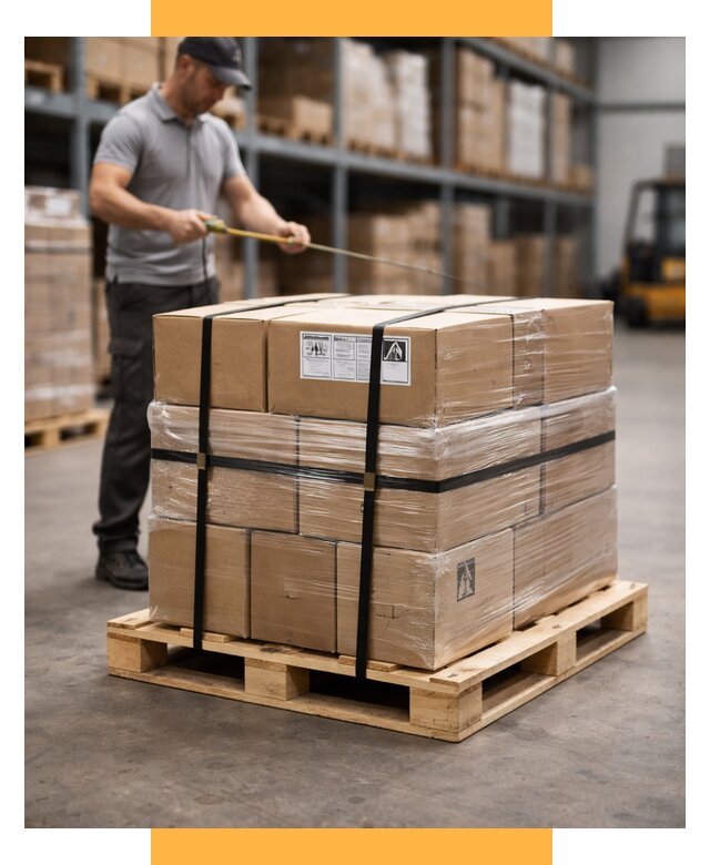 Упаковка и паллетирование грузов от 3640 р. | СетСервис-Сть