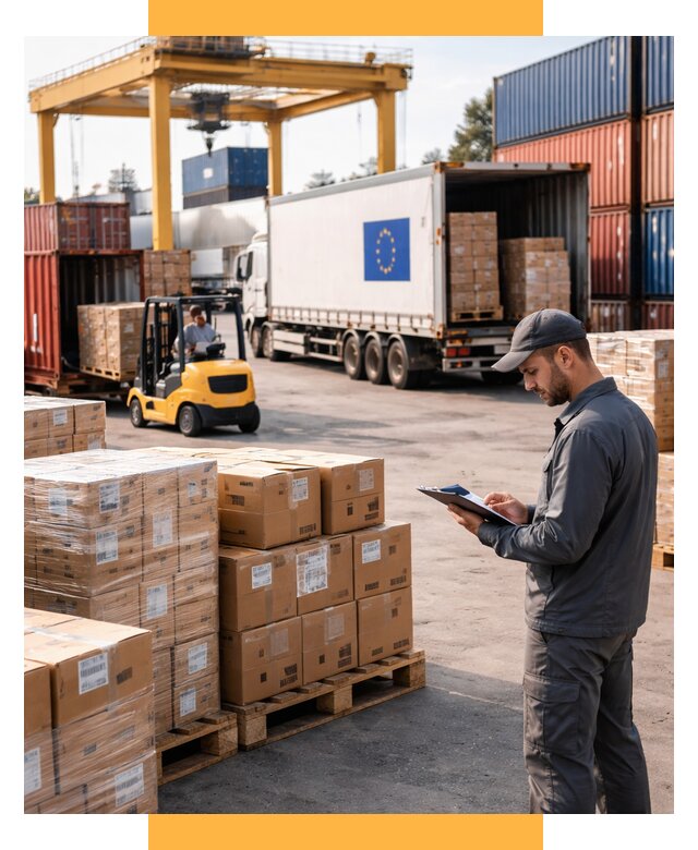 Доставка грузов из Европы от 12480 р., логистика СетСервис-Сть