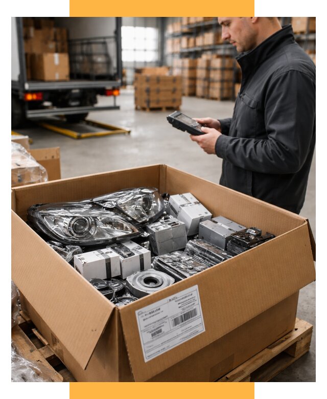 Доставка автозапчастей из Европы под ключ от 13000 р. | СетСервис-Сть