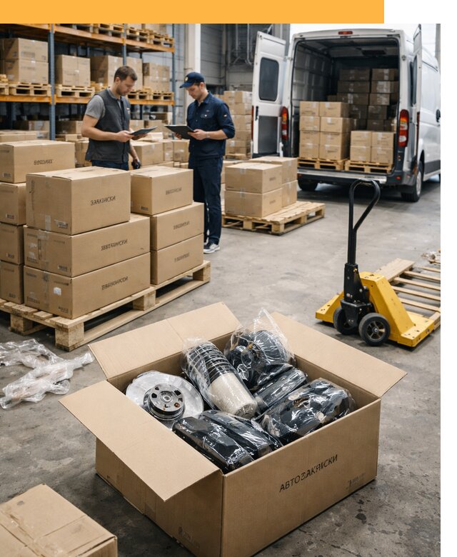 Доставка автозапчастей из Европы от 13000 руб быстро и надёжно