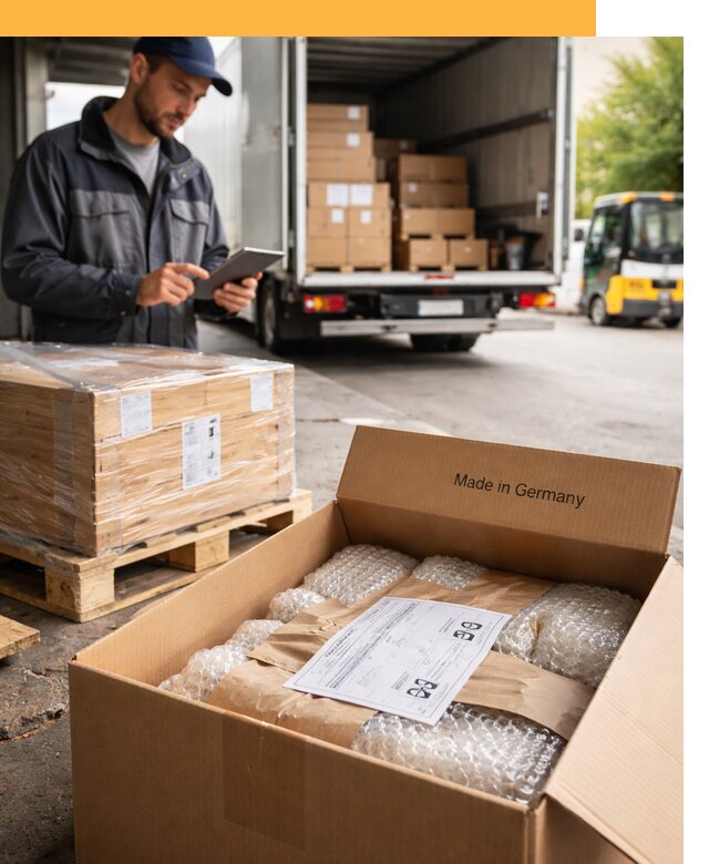 Доставка грузов из Германии от 46800 руб с таможенным оформлением
