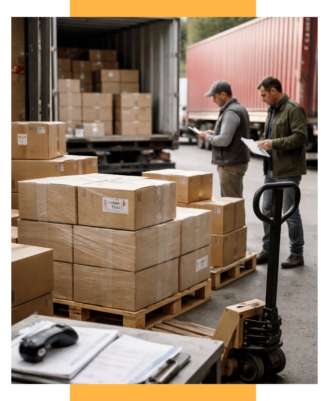 Доставка грузов из Италии в Россию от 18720 р. СетСервис-Сть