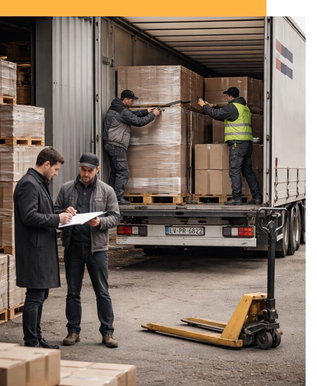 Автоперевозки из Латвии — международная доставка от 78000