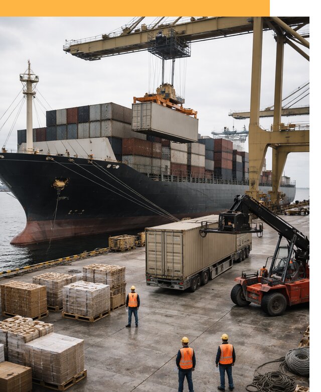 Морские перевозки из Индии: доставка FCL/LCL, таможня от 124800