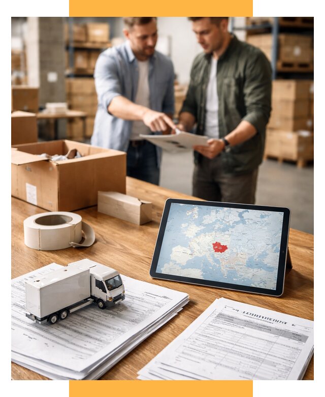 Доставка грузов в Чехию от 36400 р. - логистика СетСервис-Сть