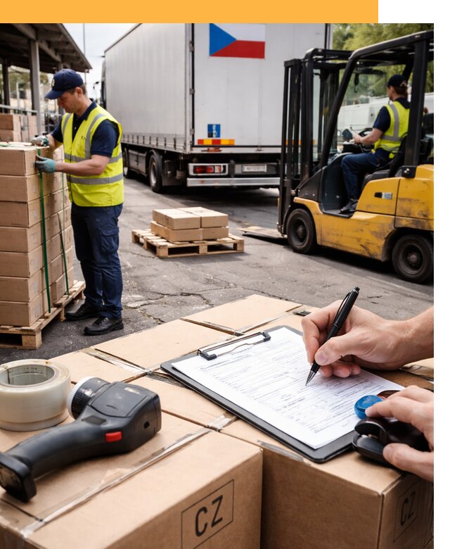 Доставка грузов в Чехию от 36400 руб, международные перевозки