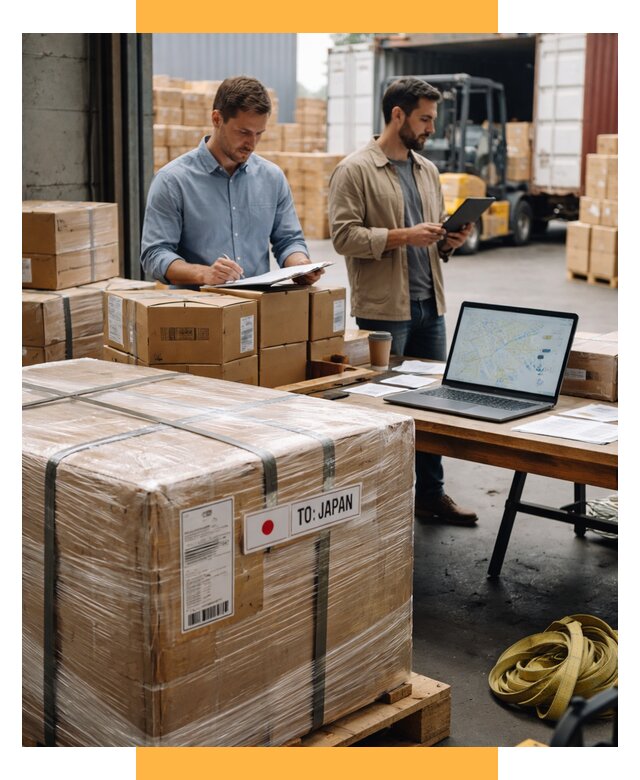 Доставка грузов в Японию от 26000 р., логистика СетСервис-Сть