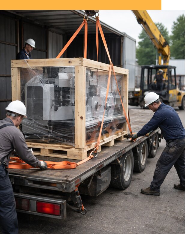 Международная перевозка станков любой сложности от 62400