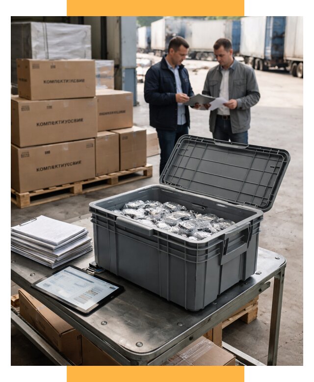 Перевозка комплектующих из Китая от 6760 р. | СетСервис-Сть