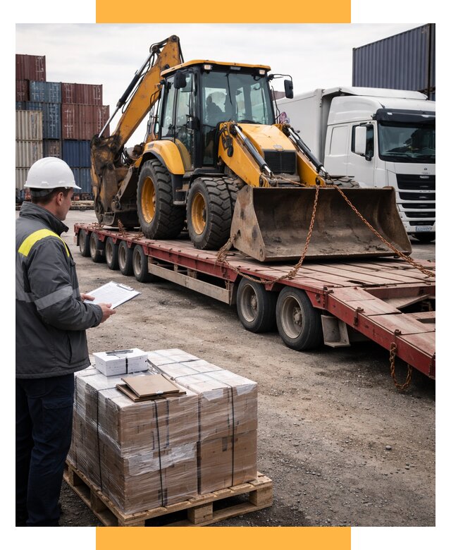 Международная перевозка спецтехники от 46800 р., СетСервис-Сть