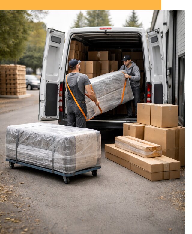 Перевозка мебели по России и за рубеж с таможней от 7800