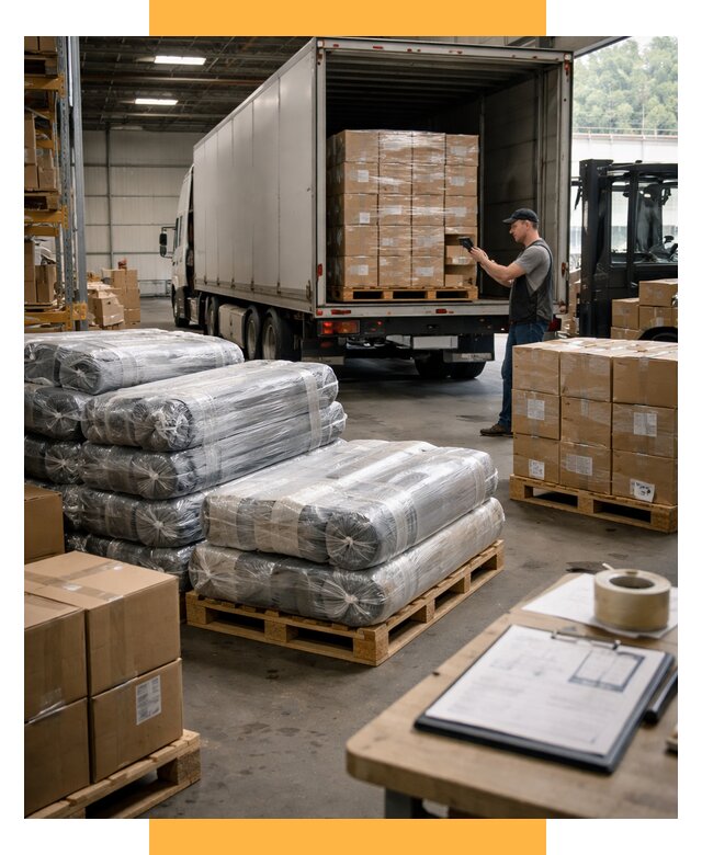 Международная перевозка текстиля под ключ от 15600 р. | СетСервис-Сть