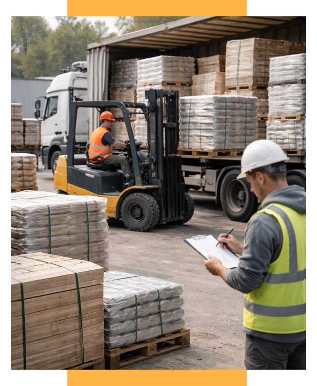 Перевозка строительных материалов от 5720 р. | СетСервис-Сть