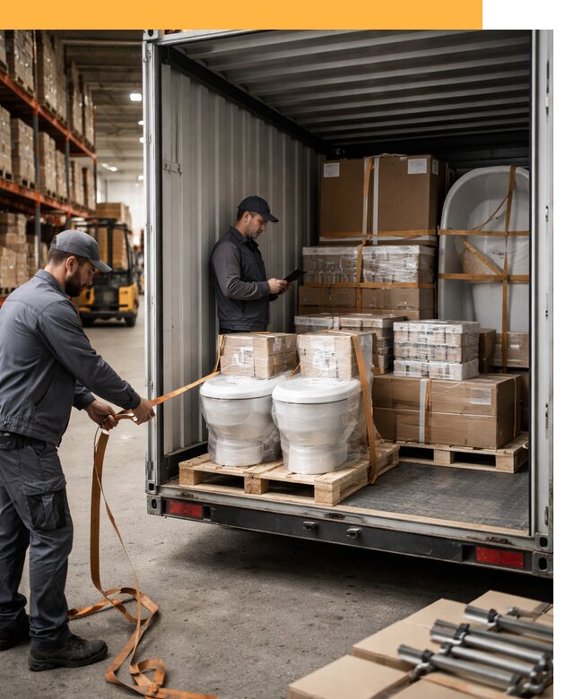 Перевозка сантехнического оборудования по России и миру от 1872