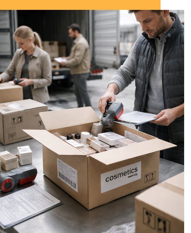 Международная перевозка косметики от 15600 руб за отправку