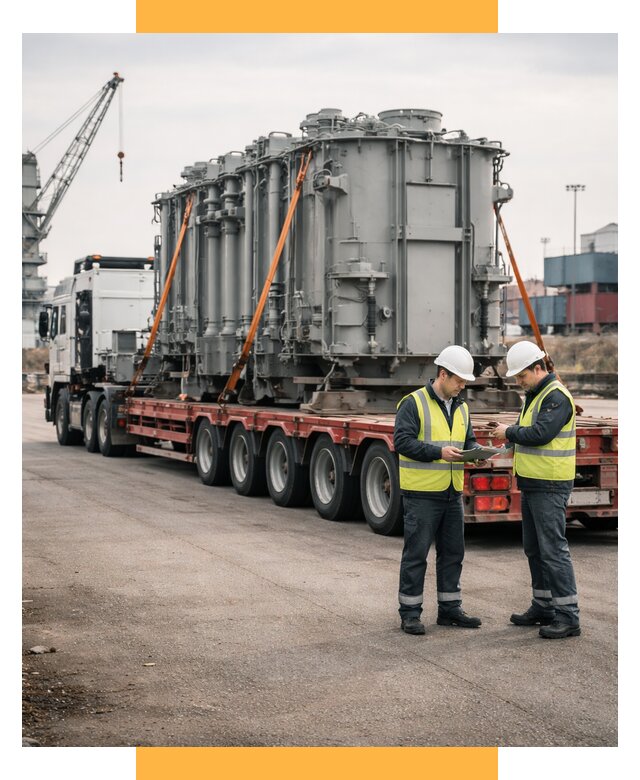 Перевозка негабаритных грузов под ключ от 124800 р., СетСервис-Сть
