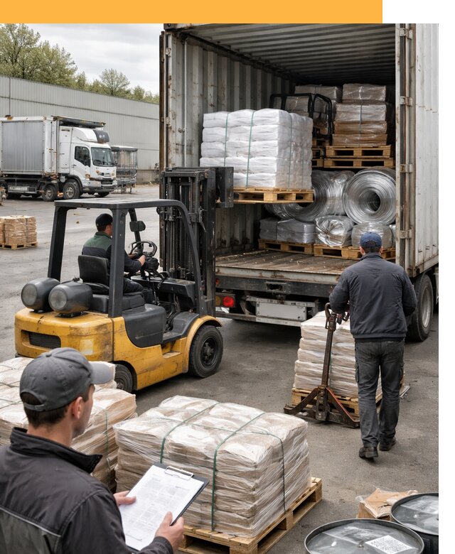 Международная перевозка сырья для производства от 6760 руб