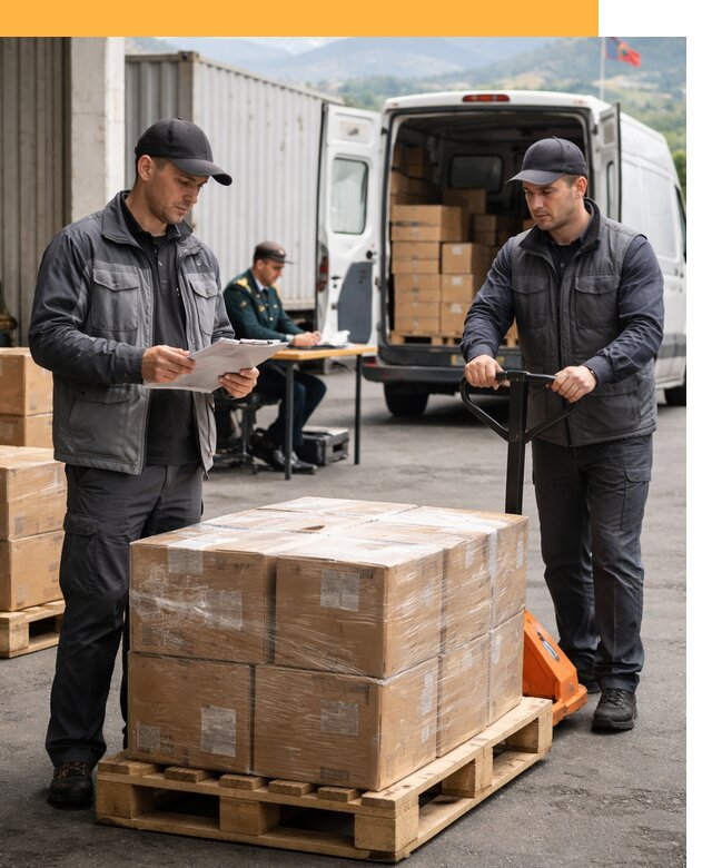 Доставка грузов через Армению, быстрая таможенная очистка от 26000