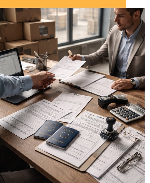 Таможенное оформление грузов из Европы от 8840 руб