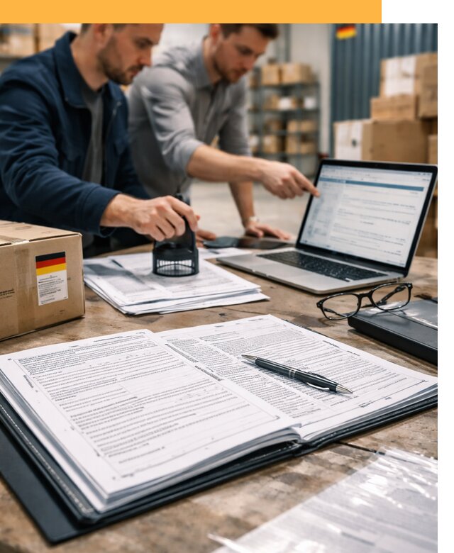 Таможенное оформление грузов из Германии от 9360 руб.