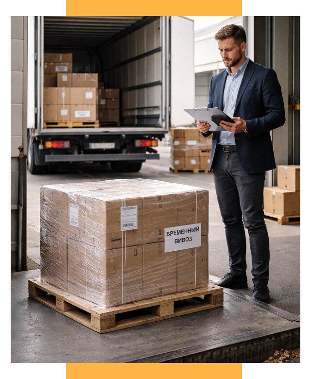 Временный вывоз товаров под ключ от 8320 р. | СетСервис-Сть