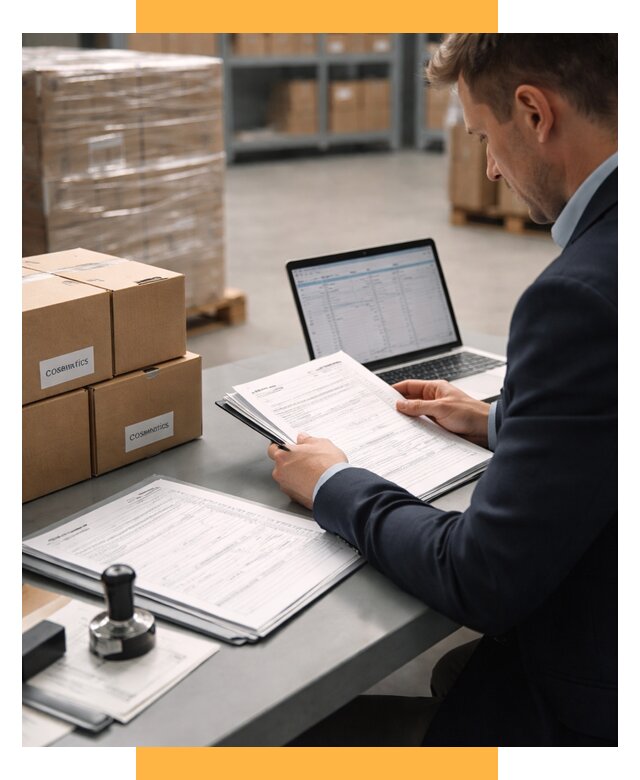 Таможенное оформление косметики под ключ от 7800 р. | СетСервис-Сть