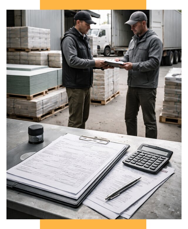 Таможенное оформление стройматериалов от 8840 р. | СетСервис-Сть