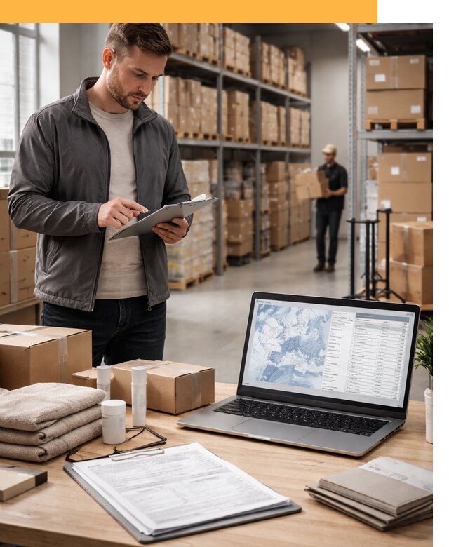 Закупка товаров в Европе под ключ: доставка, таможня от 7800 руб