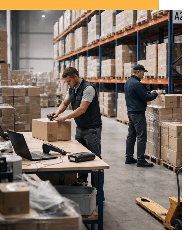 Склад консолидации в Европе: хранение, сортировка от 6760